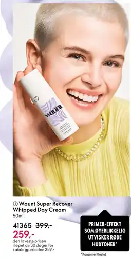 Oriflame Waunt Super Recover Whipped Day Cream tilbud
