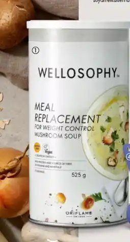 Oriflame Wellosophy Meal Replacement for Weight Control Mushroom Soup tilbud