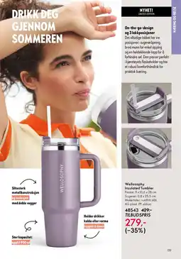 Wellosophy Insulated Tumbler