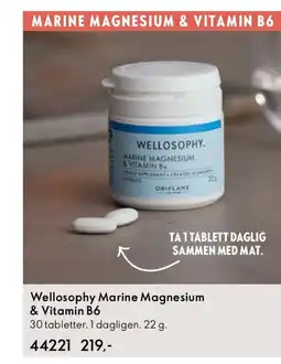Oriflame Wellosophy Marine Magnesium & Vitamin B6 tilbud