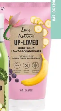 Love Nature Up-Loved Nourishing Leave-in Conditioner with Upcycled Banana Flower & Organic Acai