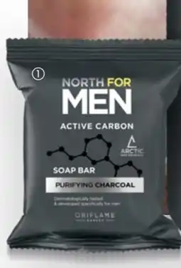 Oriflame North For Men Active Carbon Soap Bar tilbud
