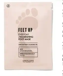 Oriflame Feet Up Everyday/ Nourishing Foot Mask tilbud
