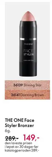 Oriflame THE ONE Face Styler Bronzer tilbud