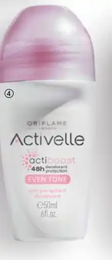Oriflame Activelle Even Tone anti-perspirant deodorant tilbud