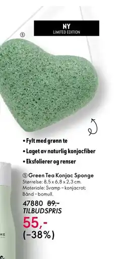 Oriflame Green Tea Konjac Sponge tilbud