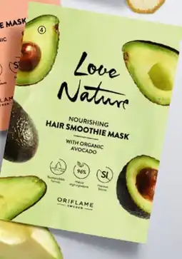 Love Nature Nourishing Hair Smoothie Mask with Organic Avocado