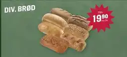 Holdbart DIV. BRØD tilbud