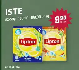 Holdbart ISTE, NOK 9.9 tilbud