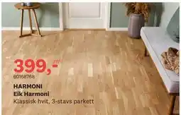 Bygger'n HARMONI Eik Harmoni, NOK 399 tilbud