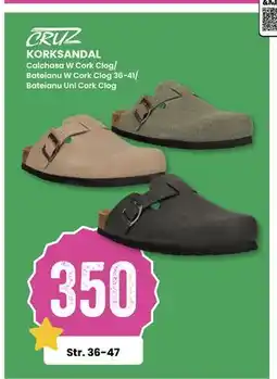 Sport Outlet KORKSANDAL, NOK 350 tilbud