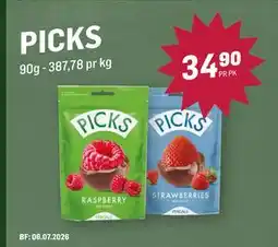 Holdbart PICKS, NOK 34.9 tilbud