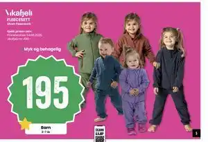 Sport Outlet FLEECESETT, NOK 195 tilbud
