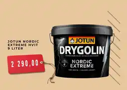 Montér JOTUN Nordic extreme hvit tilbud