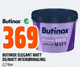 Coop Obs Butinox elegant matt 05/matt interiørmaling tilbud