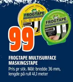 Coop Obs FROGTAPE MULTISURFACE MASKINGSTAPE tilbud