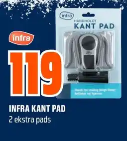 Coop Obs INFRA KANT PAD 2 ekstra pads tilbud