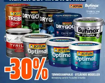 Coop Obs TØMMEKAMPANJE - UTGÅENDE MODELLER tilbud