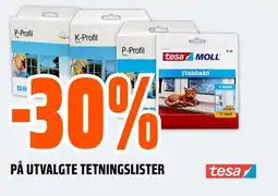 Coop Obs PÅ UTVALGTE TETNINGSLISTER tilbud