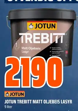 Coop Obs JOTUN TREBITT MATT OLJEBEIS LASYR tilbud