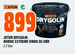 Coop Obs JOTUN DRYGOLIN NORDIC EXTREME VINDU OG DØR tilbud