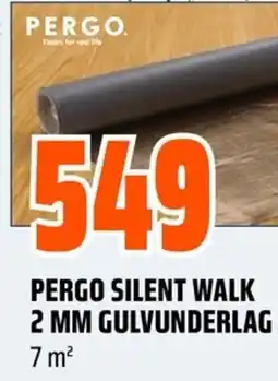Coop Obs PERGO SILENT WALK 2 MM GULVUNDERLAG tilbud