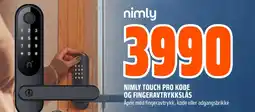 Coop Obs NIMLY TOUCH PRO KODE OG FINGERAVTRYKKSLÅS tilbud