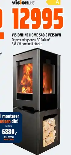Coop Obs VISIONLINE HOME S40-3 PEISOVN tilbud