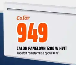 Coop Obs CALOR PANELOVN 1200 W HVIT tilbud