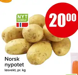 Eurospar Norsk nypotet løsvekt, pr. kg tilbud