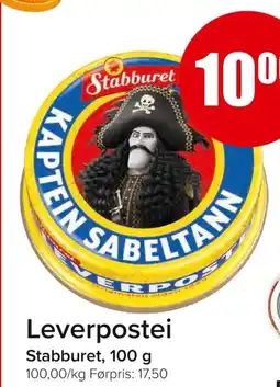 Eurospar Leverpostei tilbud