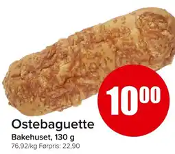Eurospar Ostebaguette tilbud