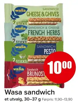 Eurospar Wasa sandwich tilbud