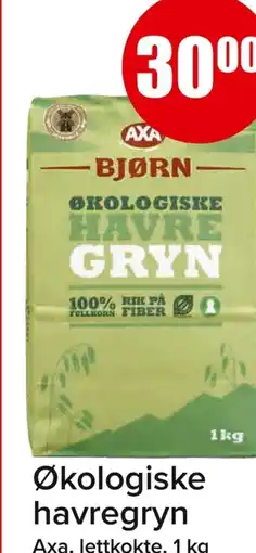 Eurospar Økologiske havregryn tilbud