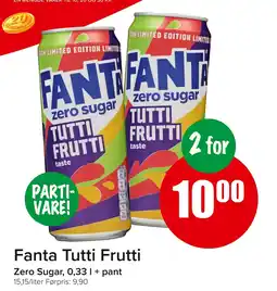 Eurospar Fanta Tutti Frutti tilbud