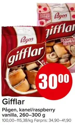 Eurospar Gifflar tilbud