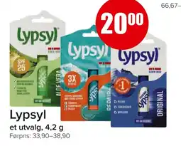 Eurospar Lypsyl tilbud