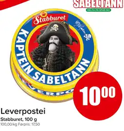 Eurospar Leverpostei tilbud