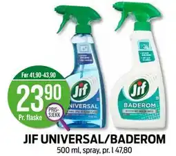 Kiwi JIF UNIVERSAL/BADEROM, NOK 23.9 tilbud