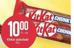 CC Mat KitKat sjokolade Ass tilbud