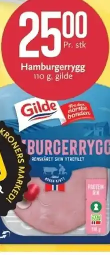 CC Mat Hamburgerrygg , gilde tilbud