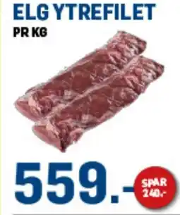 Price Lagerbutikk Elg ytrefilet tilbud