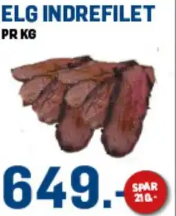 Price Lagerbutikk Elg indrefilet tilbud