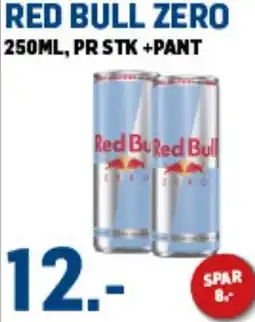 Price Lagerbutikk RED BULL Zero tilbud