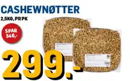 Price Lagerbutikk CASHEWNØTTER tilbud