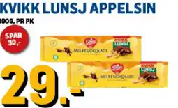 Price Lagerbutikk Kvikk lunsj appelsin tilbud