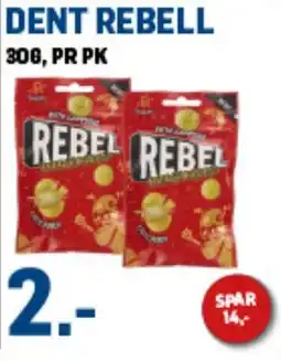 Price Lagerbutikk Dent rebell tilbud