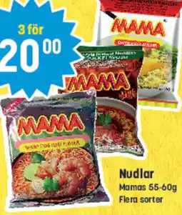 Eurocash MAMAS Nudlar tilbud