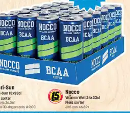 Eurocash NOCCO Vitamin well tilbud
