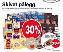 Nærbutikken Skivet pålegg tilbud